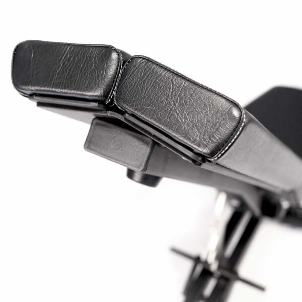 Gymleco Adjustable Dumbbell Exercise Bench treningsbenk delt rygg