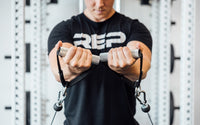 REP Fitness D-handle kabelhåndtak stål