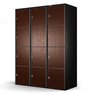 Gymleco Gym Locker garderobeskap 12 dører N-form