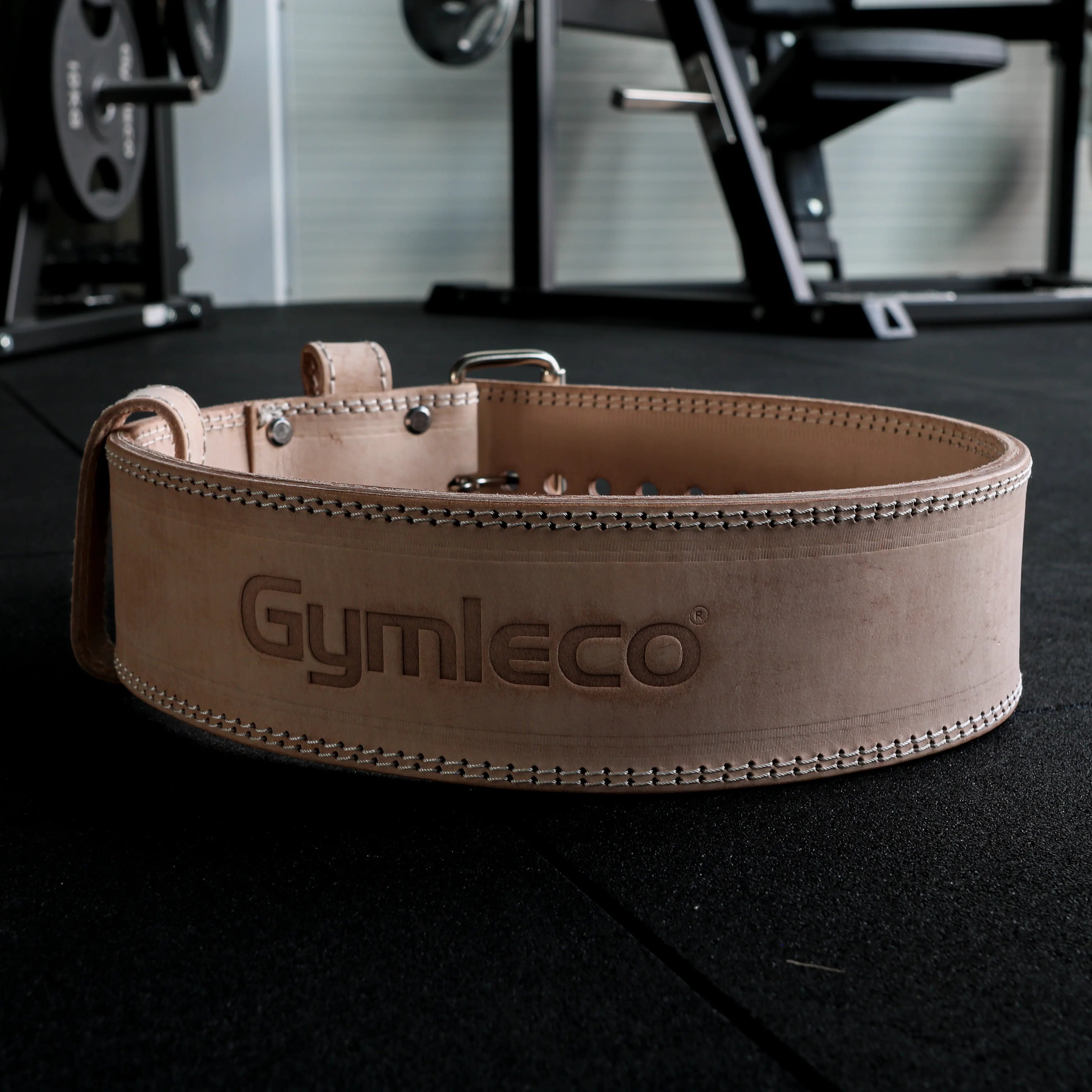 Gymleco Powerlifting Belt vektløftebelte lær M