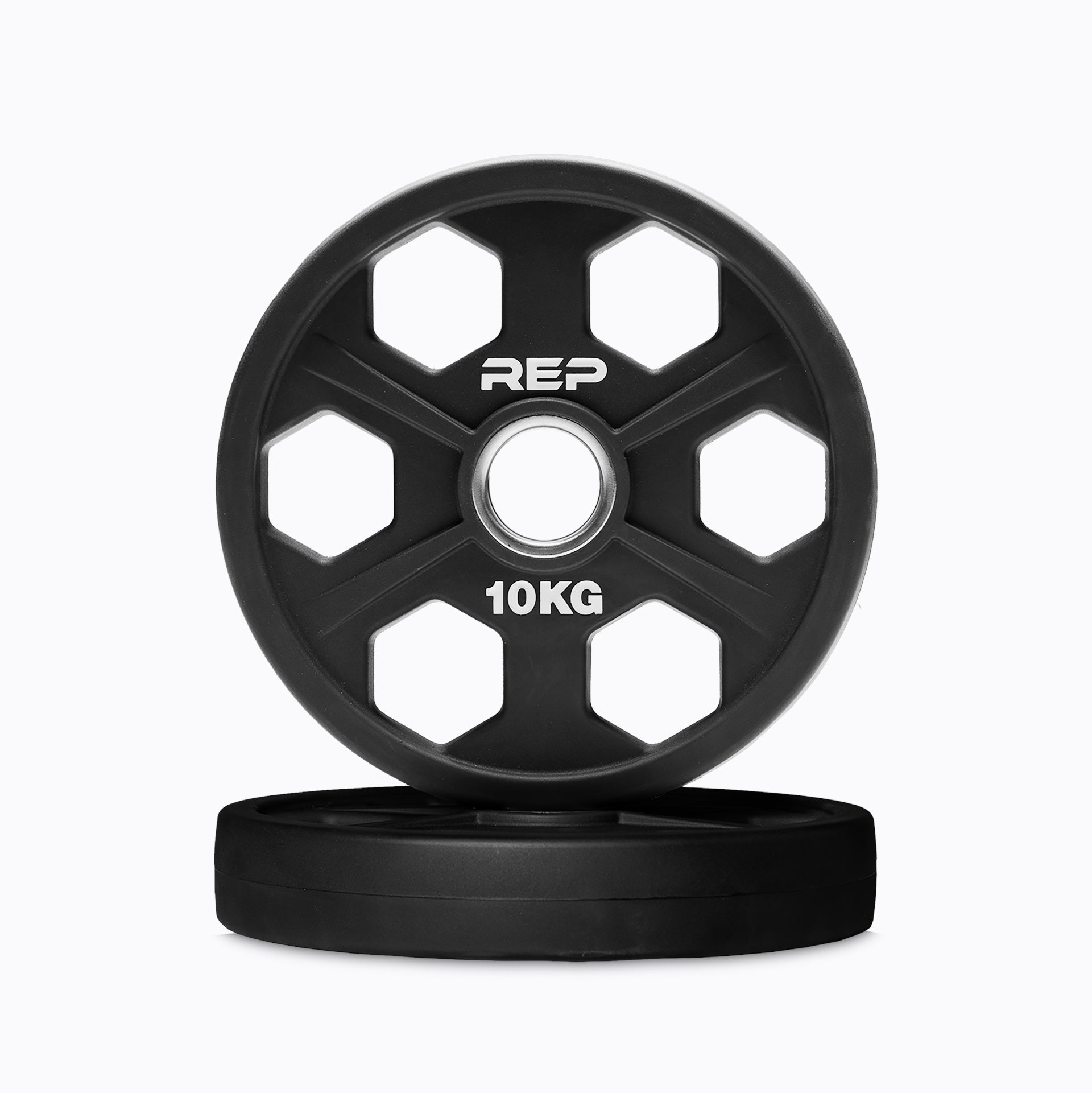 REP Fitness Equalizer uretanbelagte vektskiver 10 kg par