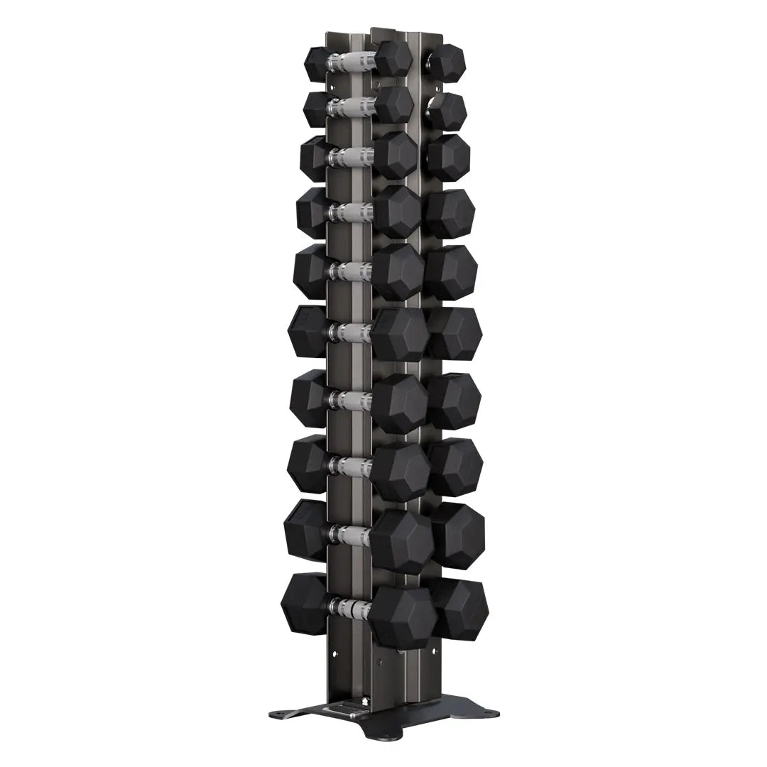 Gymleco Hex Dumbbells manualer par gummi 1-35 kg