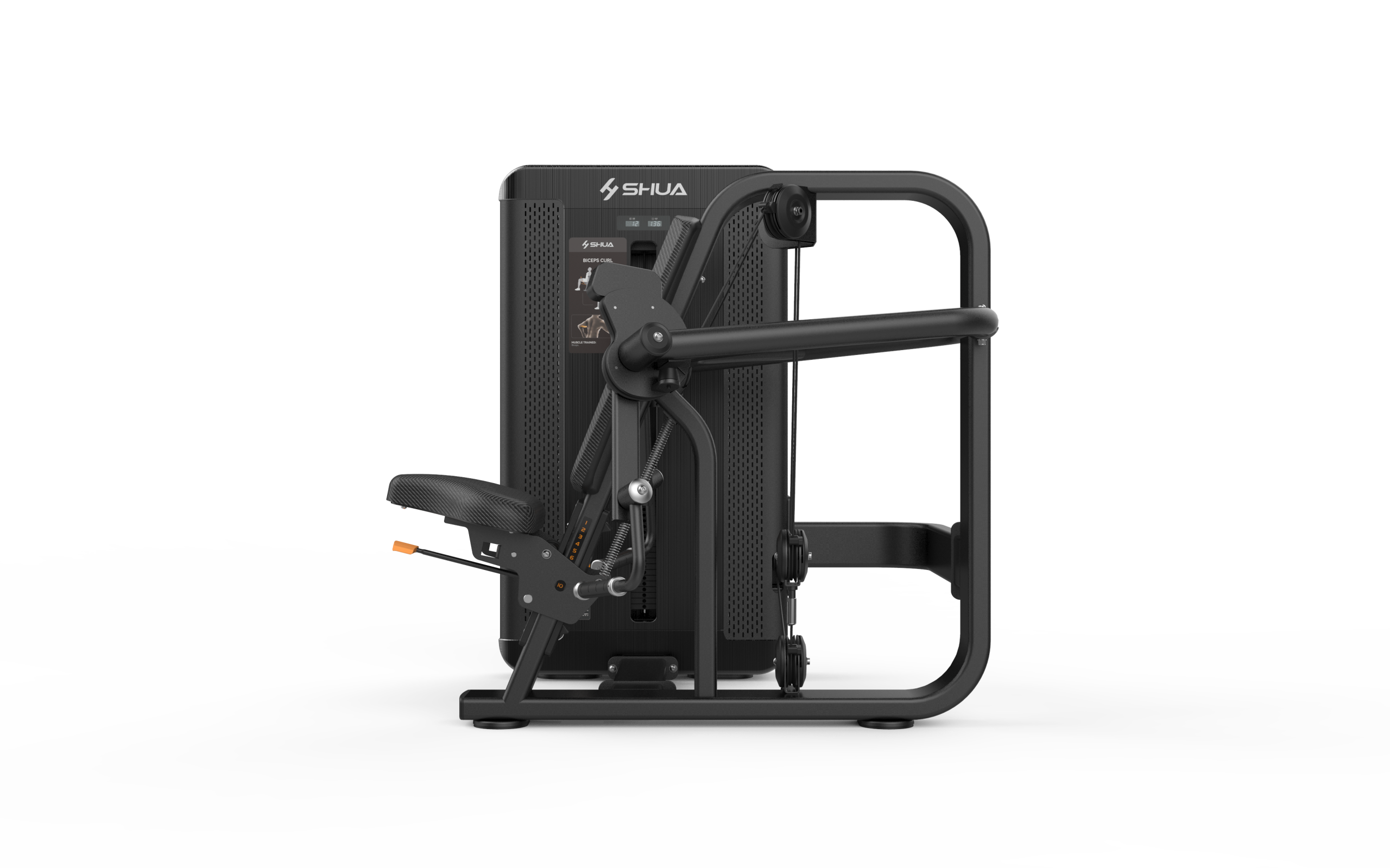 Shua SH-G8825 bicepsapparat curl svart