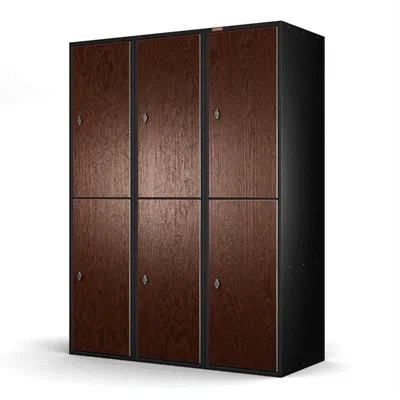Gymleco Gym Locker 6 N-dører garderobeskap metall