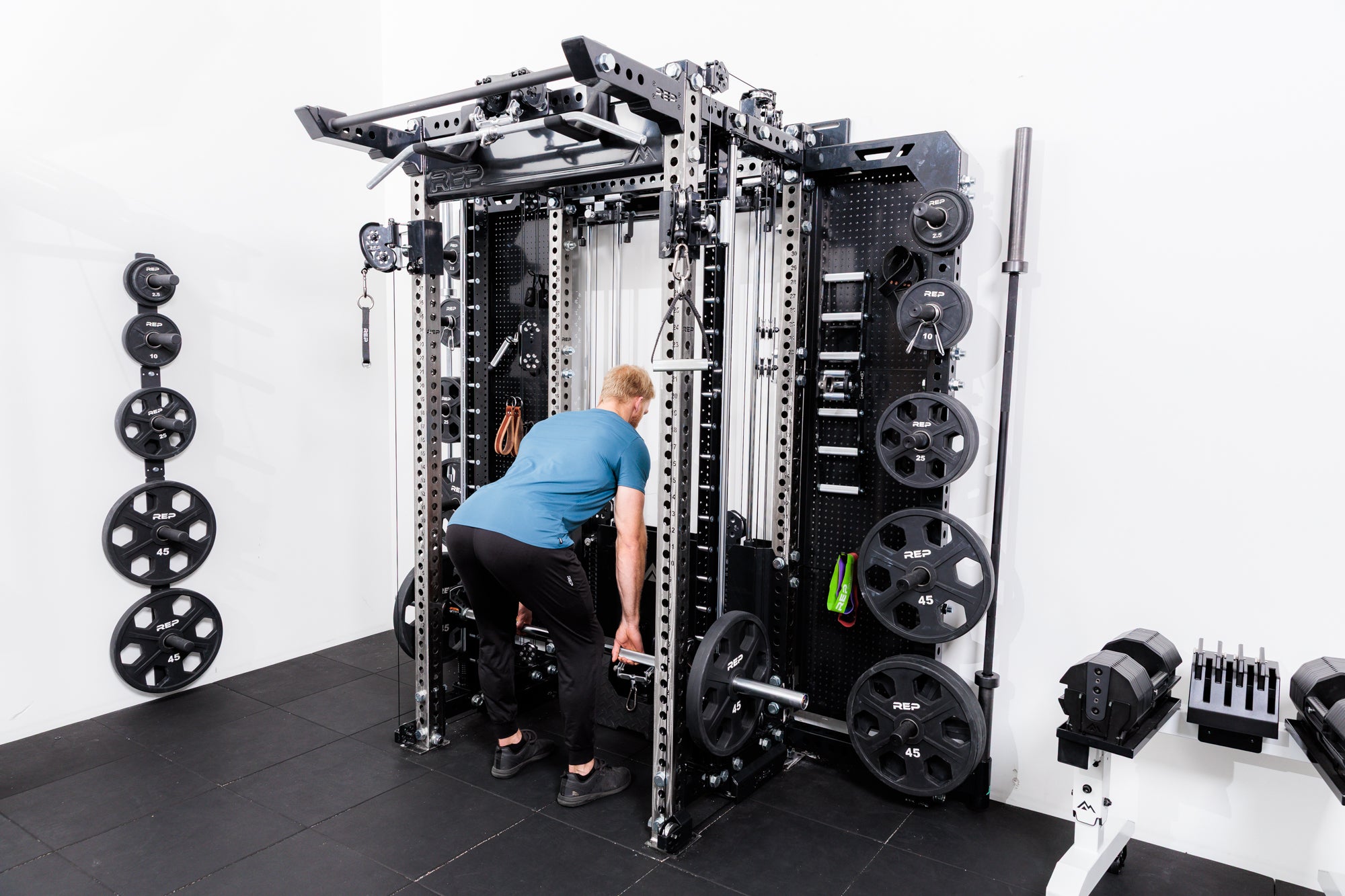 REP Fitness Ares 2.0 PR-5000 ombyggingssett 66 cm 203 cm