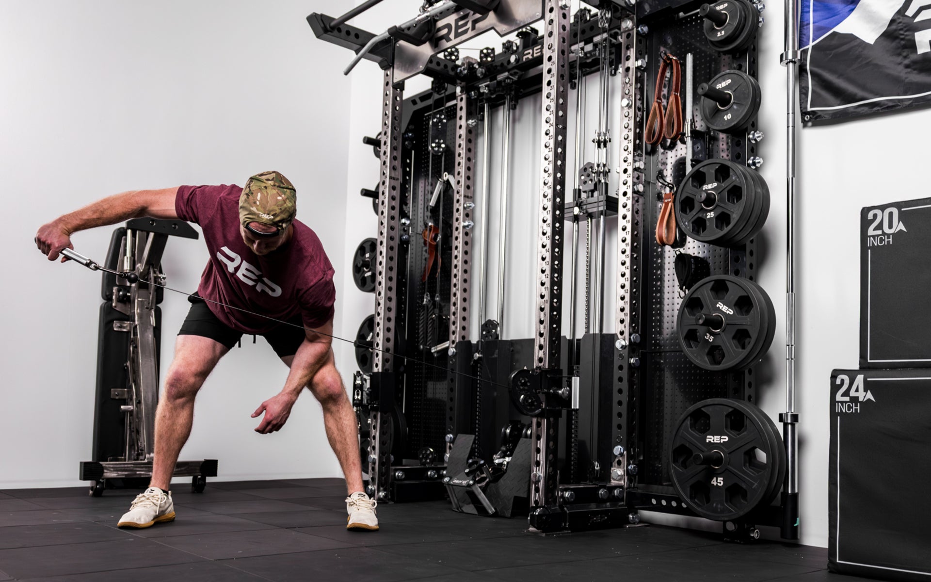 REP Fitness ISO Pushdown Grip nedtrekkshåndtak medium
