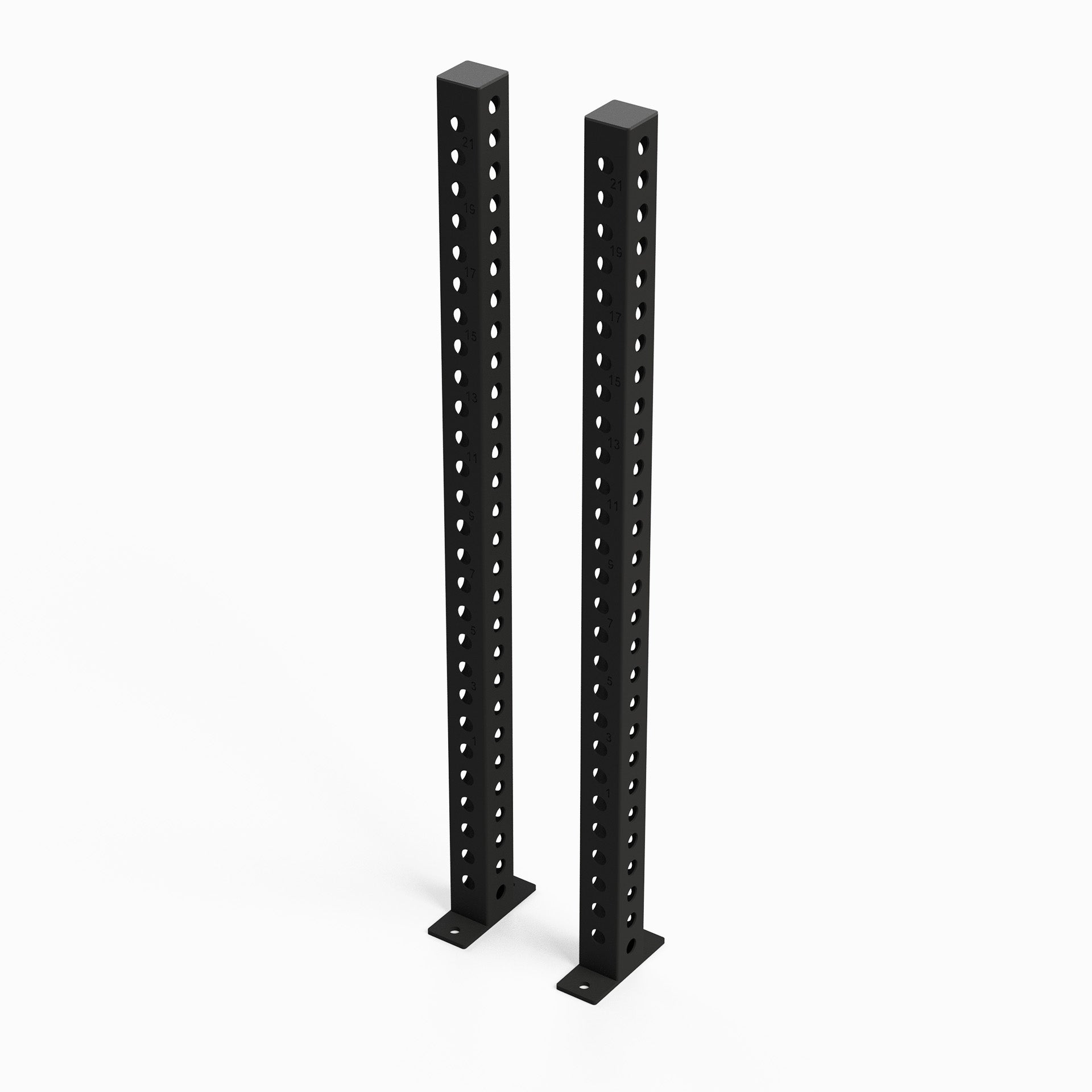 REP Fitness Omni Rack stolper par 80" metallic black
