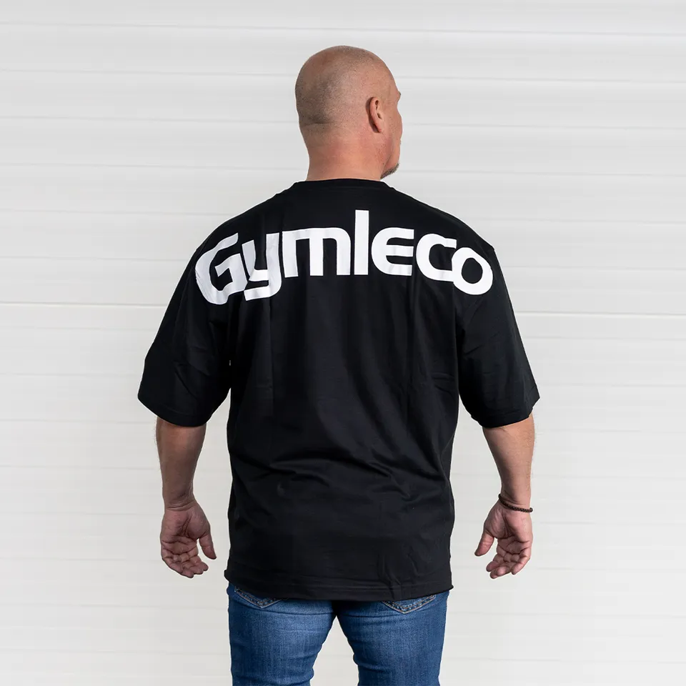 Gymleco Oversized t-skjorte svart Better Bodies