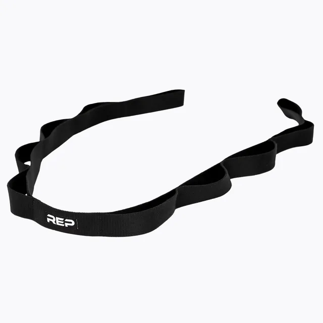 REP Fitness Stretching Strap tøyestropp standard svart