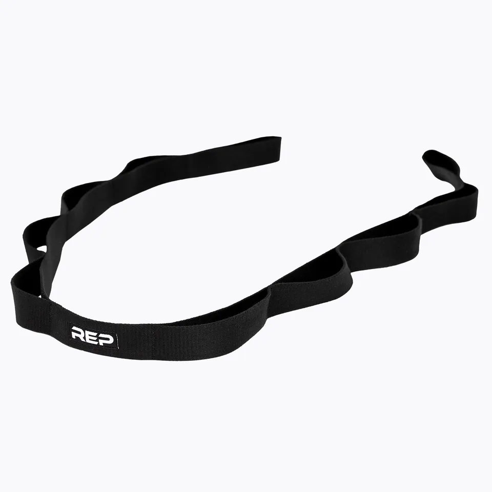 REP Fitness Stretching Strap tøyestropp standard svart