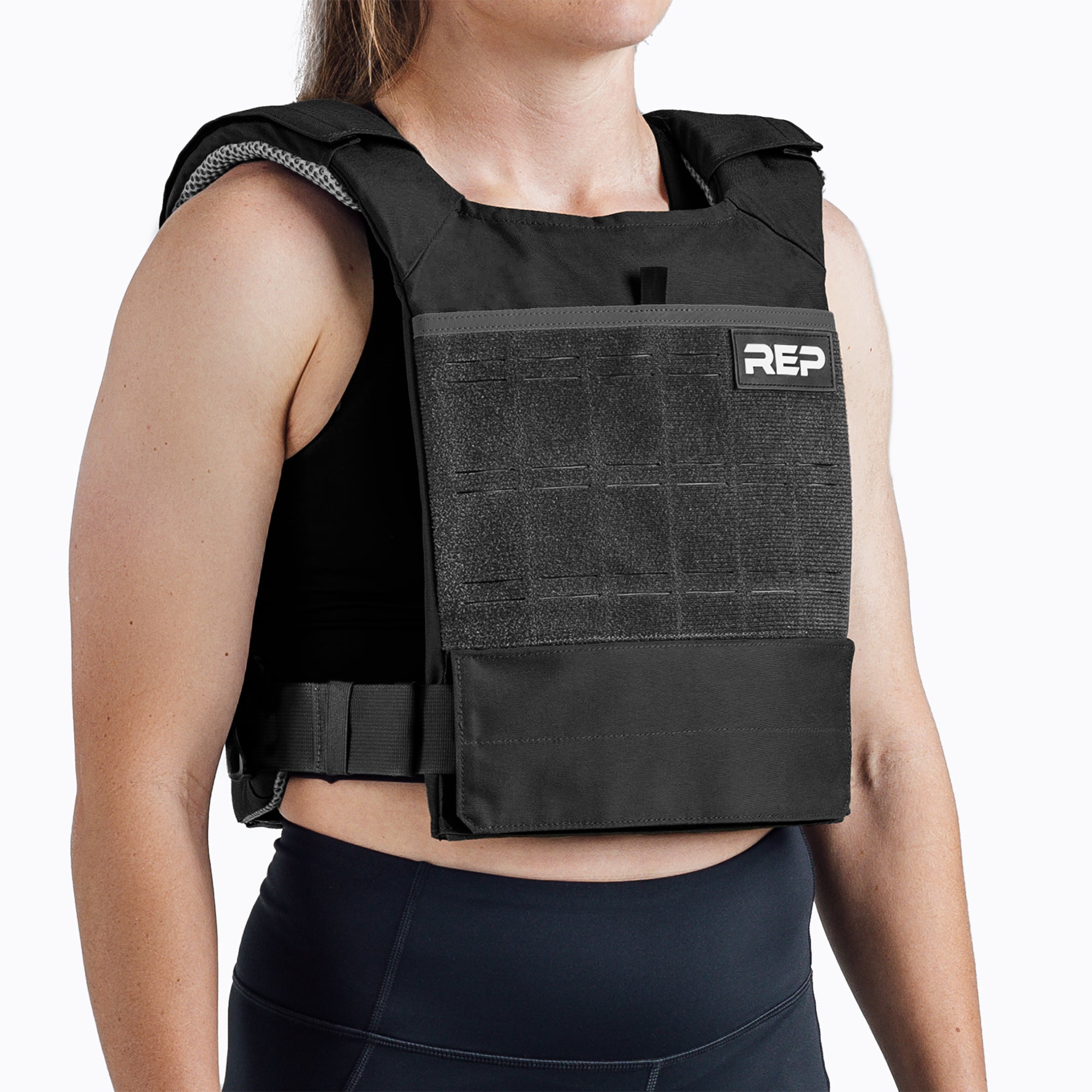 REP Fitness Strata vektvest justerbar svart