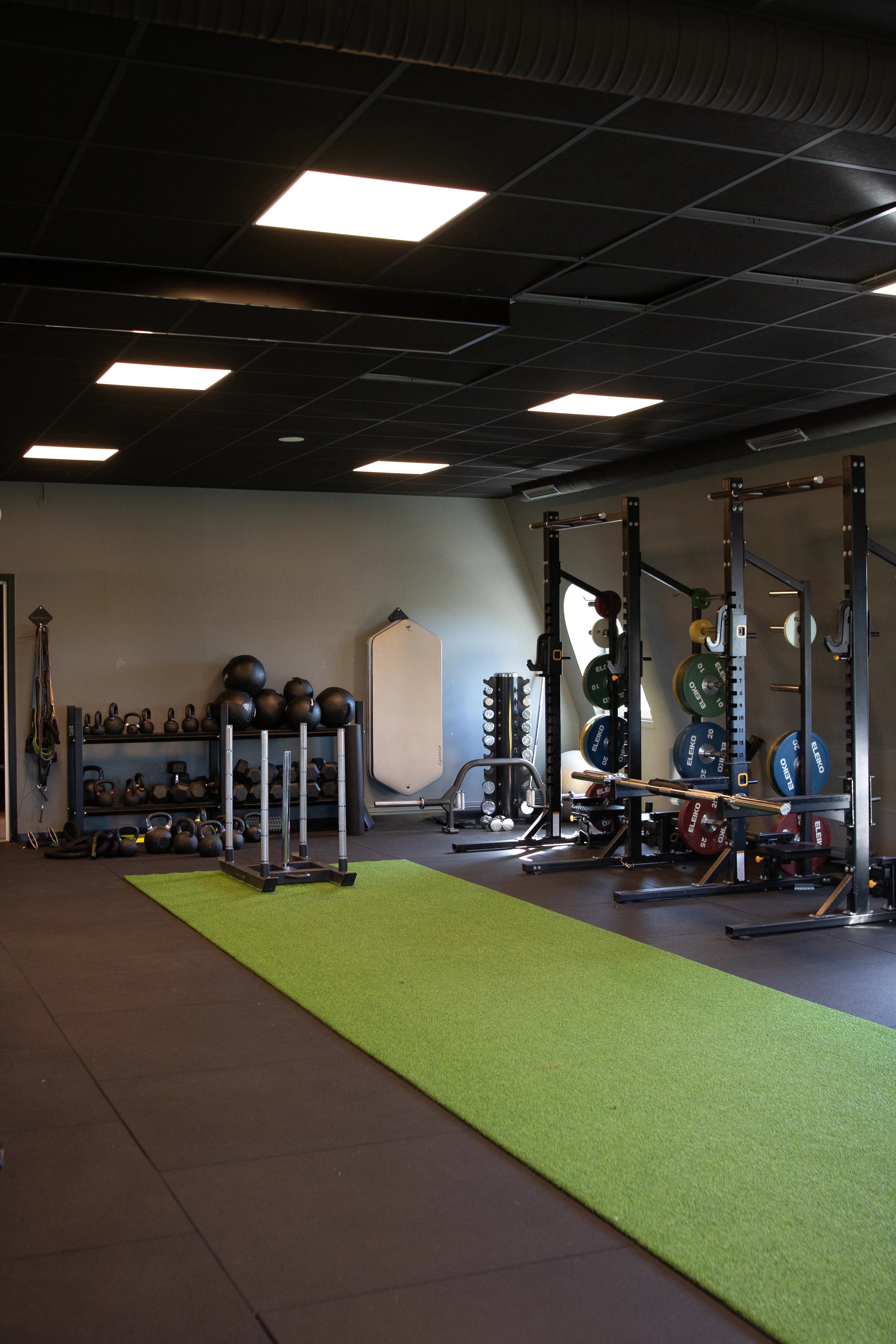 Gymleco treningsgress grønn 10x2 meter