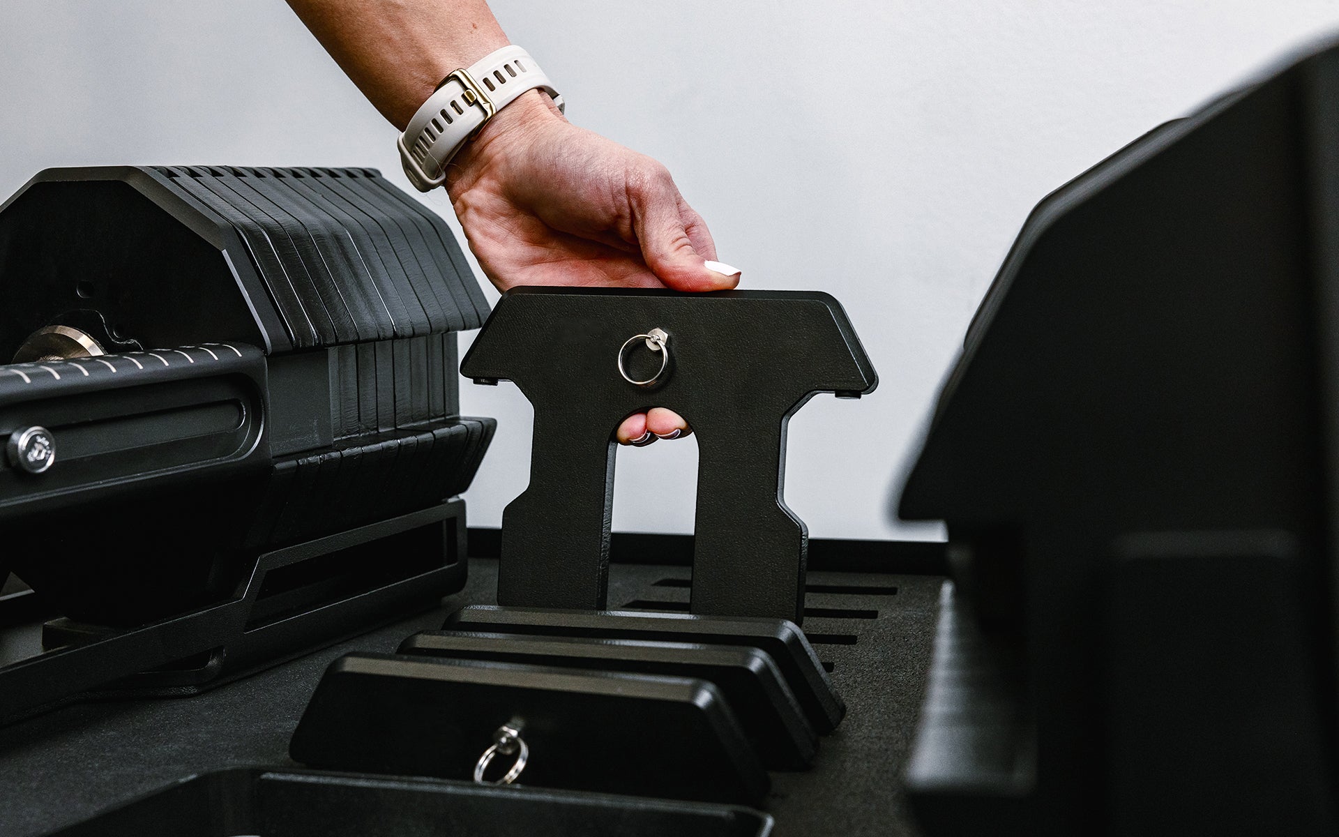 REP Fitness Dumbbell Storage Cart hantelstativ svart stål
