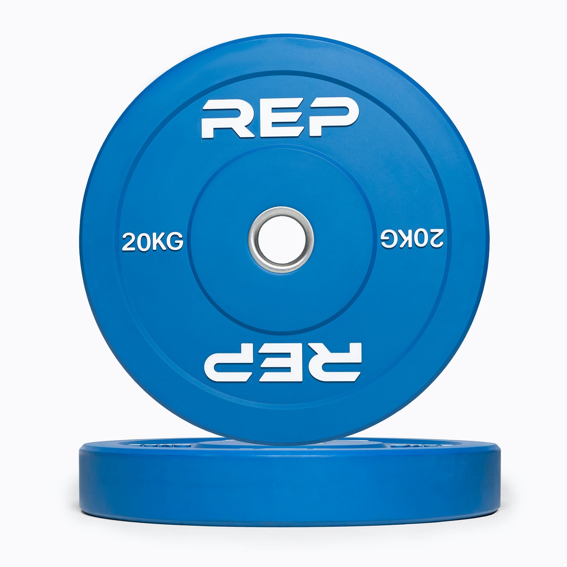 REP Fitness bumperplates fargede 10 kg treningskiver