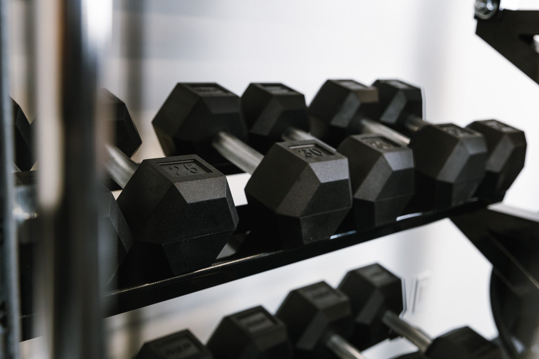 REP Fitness 5000 Dumbbell Storage Shelf manualhylle