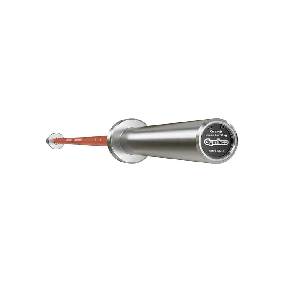 Gymleco 812CR Cerakote Weightlifting Bar vektstang dame rød