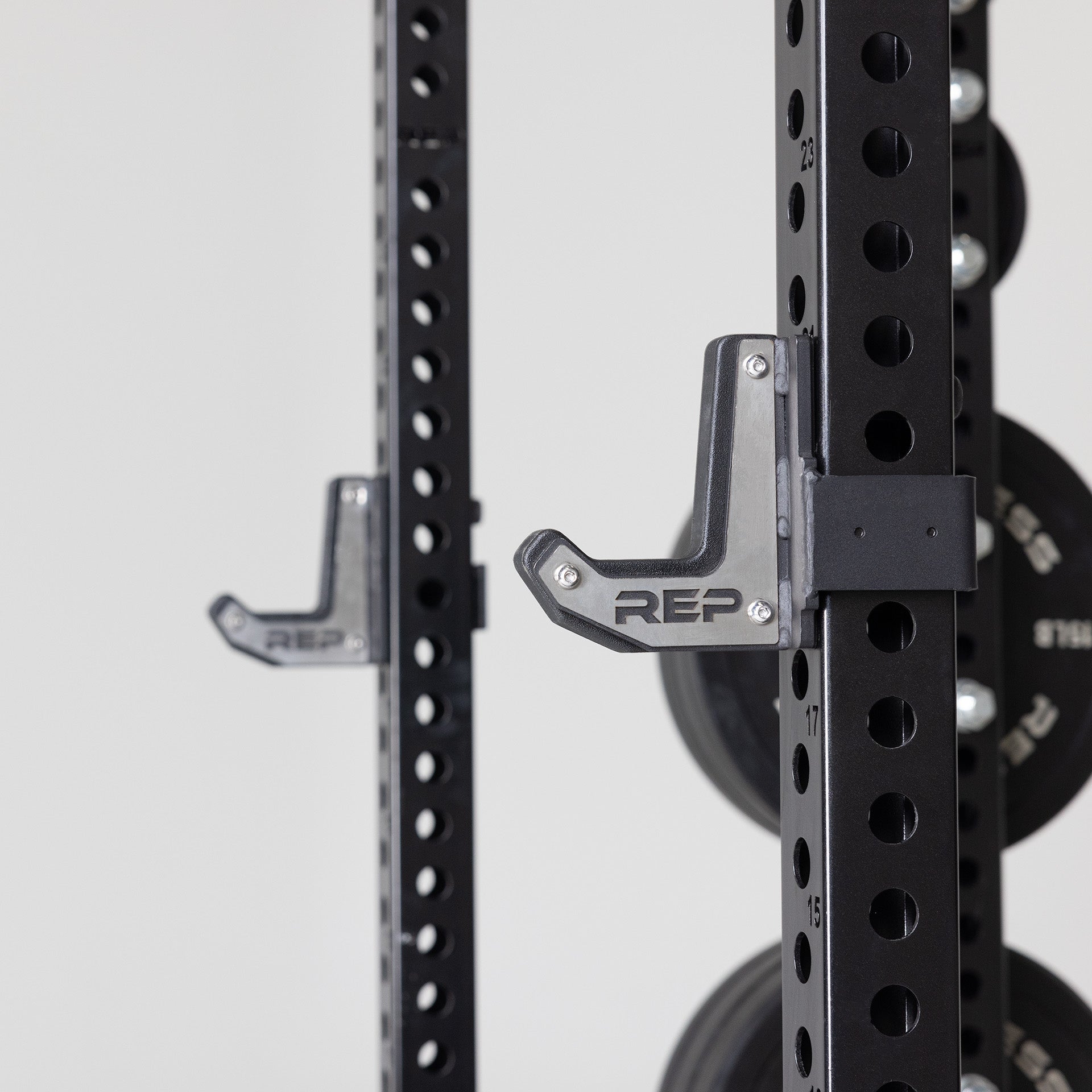 REP Fitness Apollo halvrack Metallic Black stativ