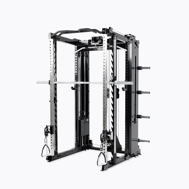 REP Fitness Altitude Power Rack knebøystativ metallic black