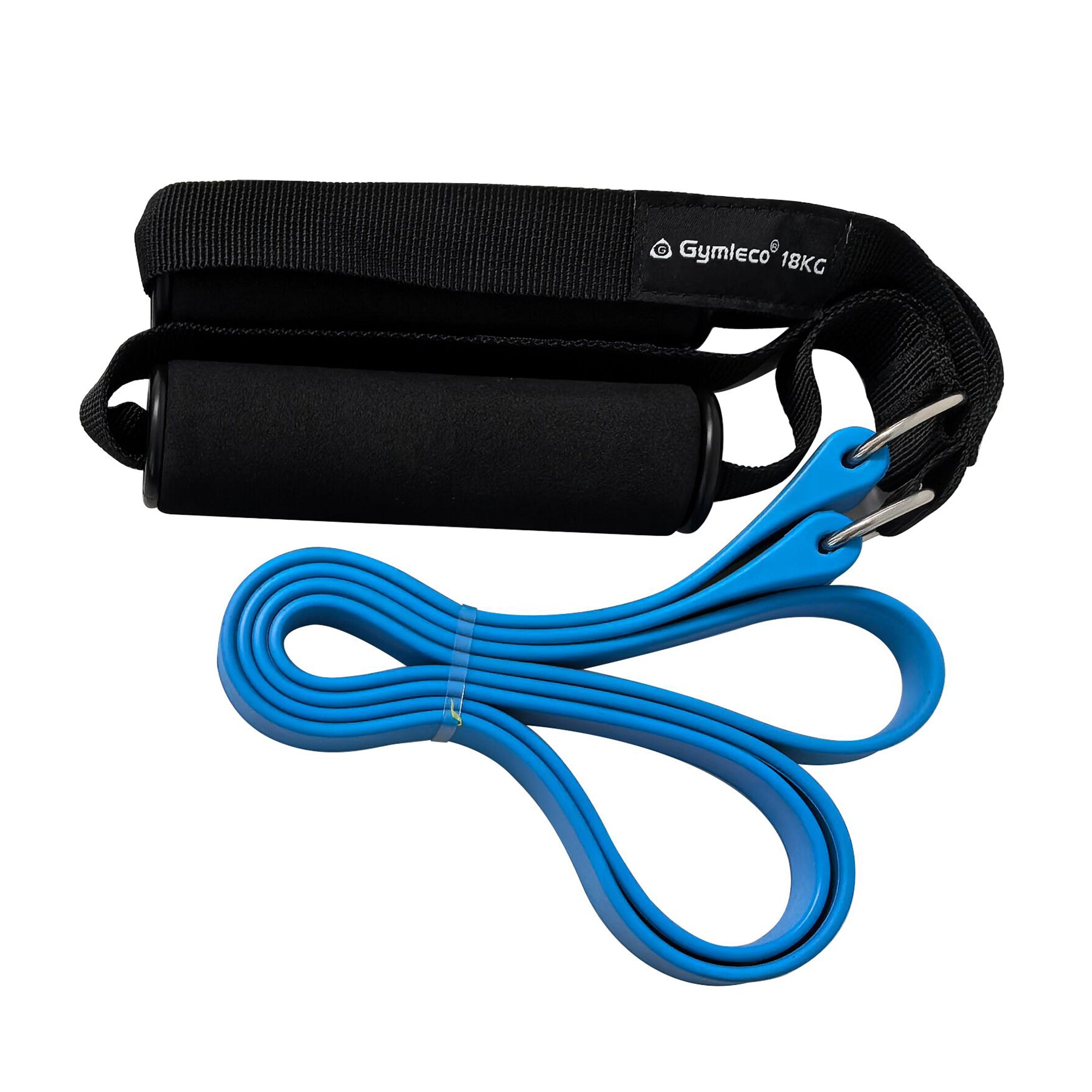 Gymleco Resistance Band treningsstrikk 22 kg med håndtak