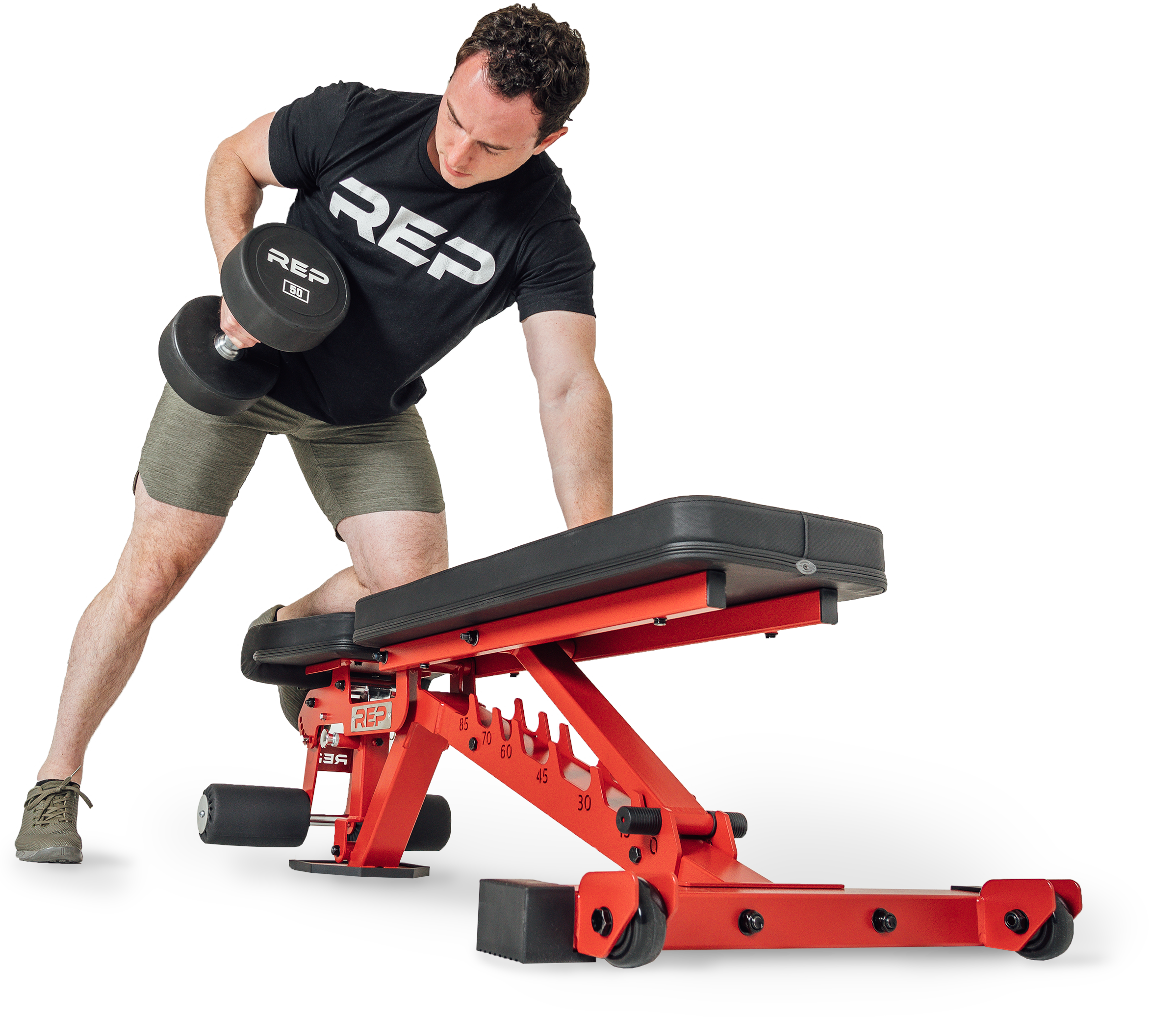 REP Fitness AB-3000 2.0 FID treningsbenk flat-incline-decline