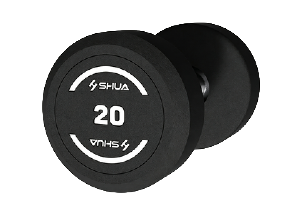 Shua SH-R390 hantelsett gummi 2,5-50 kg