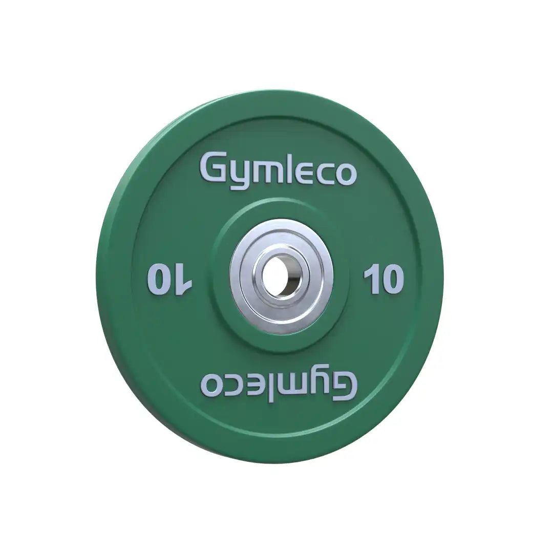 Gymleco Colored Weight Plates vektskive gummi 15 kg farget