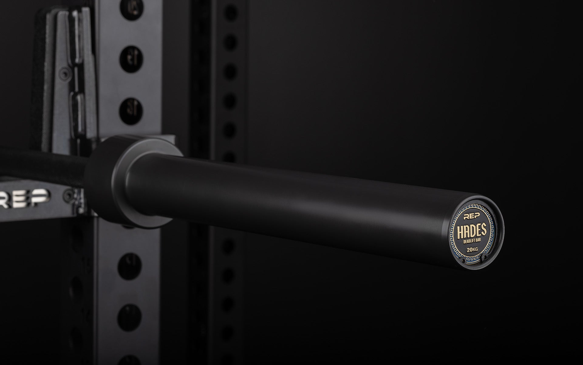 REP Hades Deadlift Bar markløftstang 20 kg svart 27 mm
