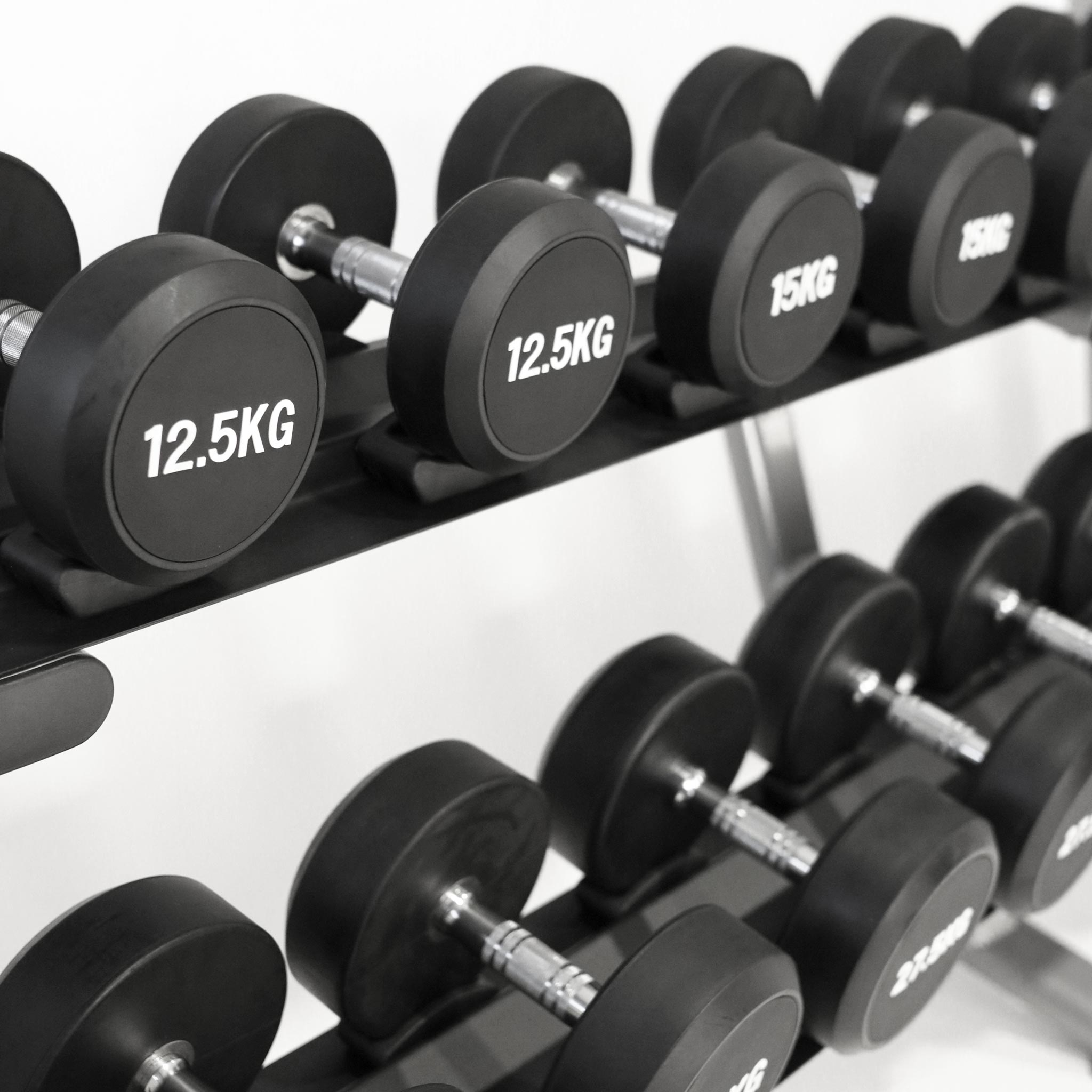 Gymleco Hantelställ manualstativ 10 par 2,5 m