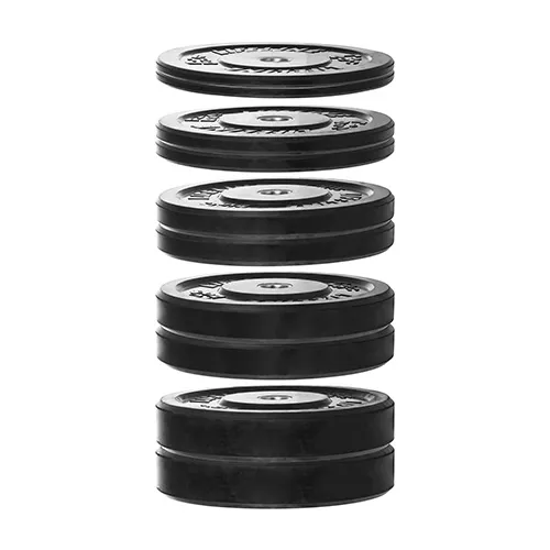 Lifeline Bumper Plates vektplatesett 118 kg gummi