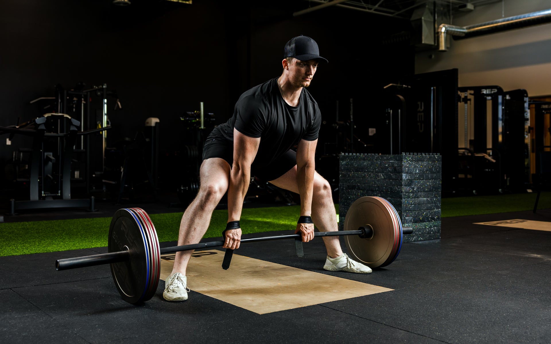 REP Fitness kalibrerte stålplater 25 kg par styrkeløft