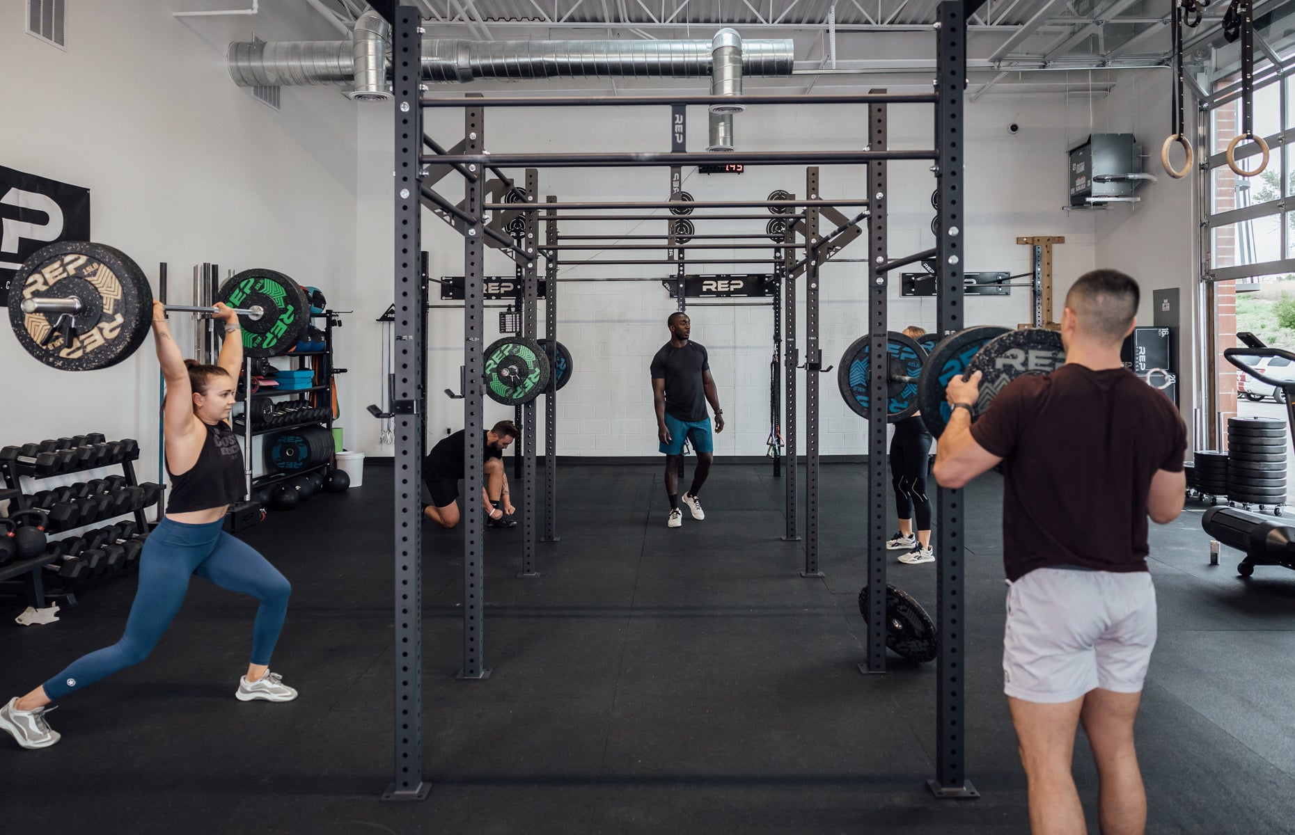 REP Fitness 5000 Rig Double-Bar kobling 104 cm