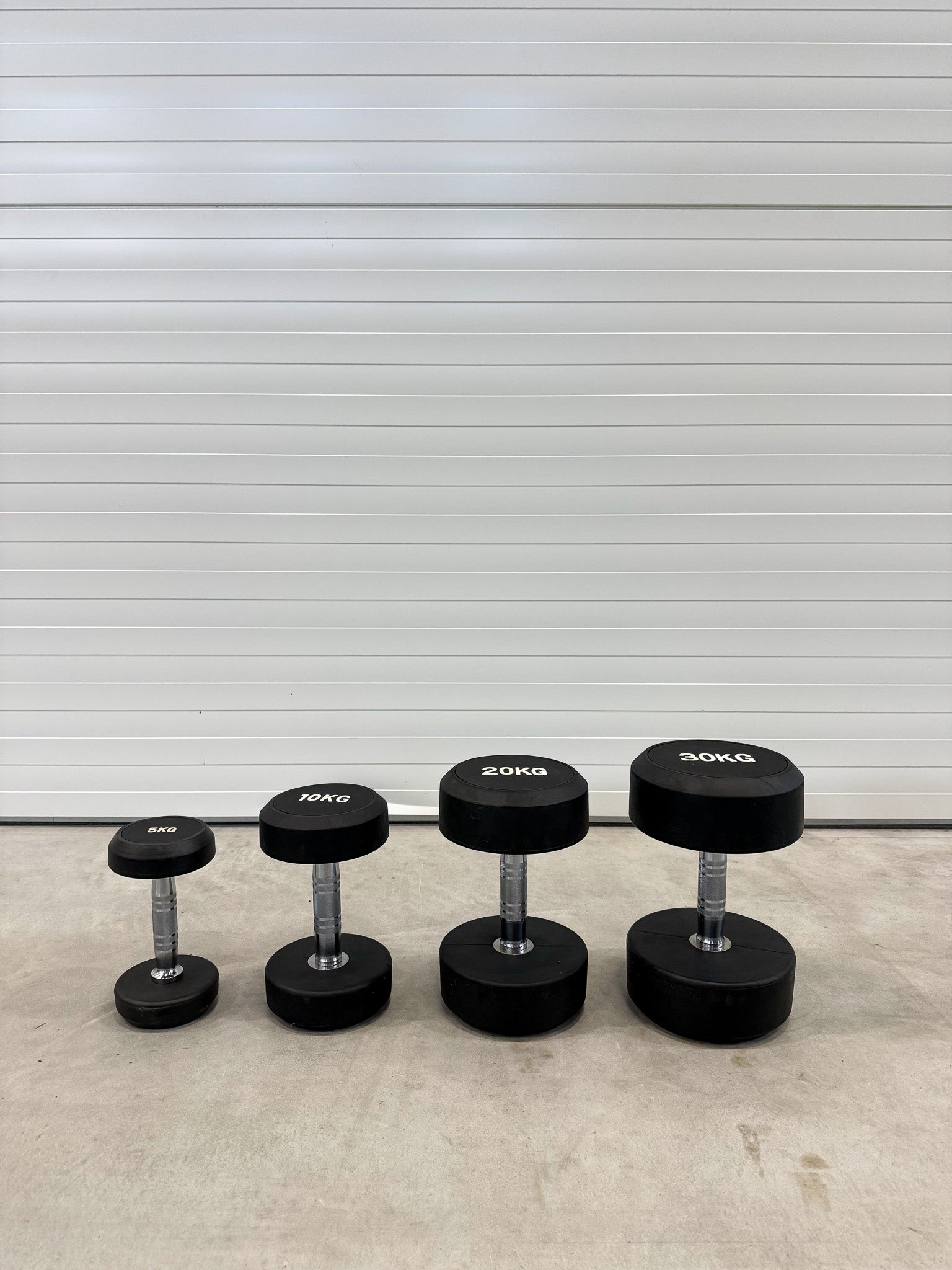 Gymleco hantelsett 4 par 2,5-10 kg andrehånds