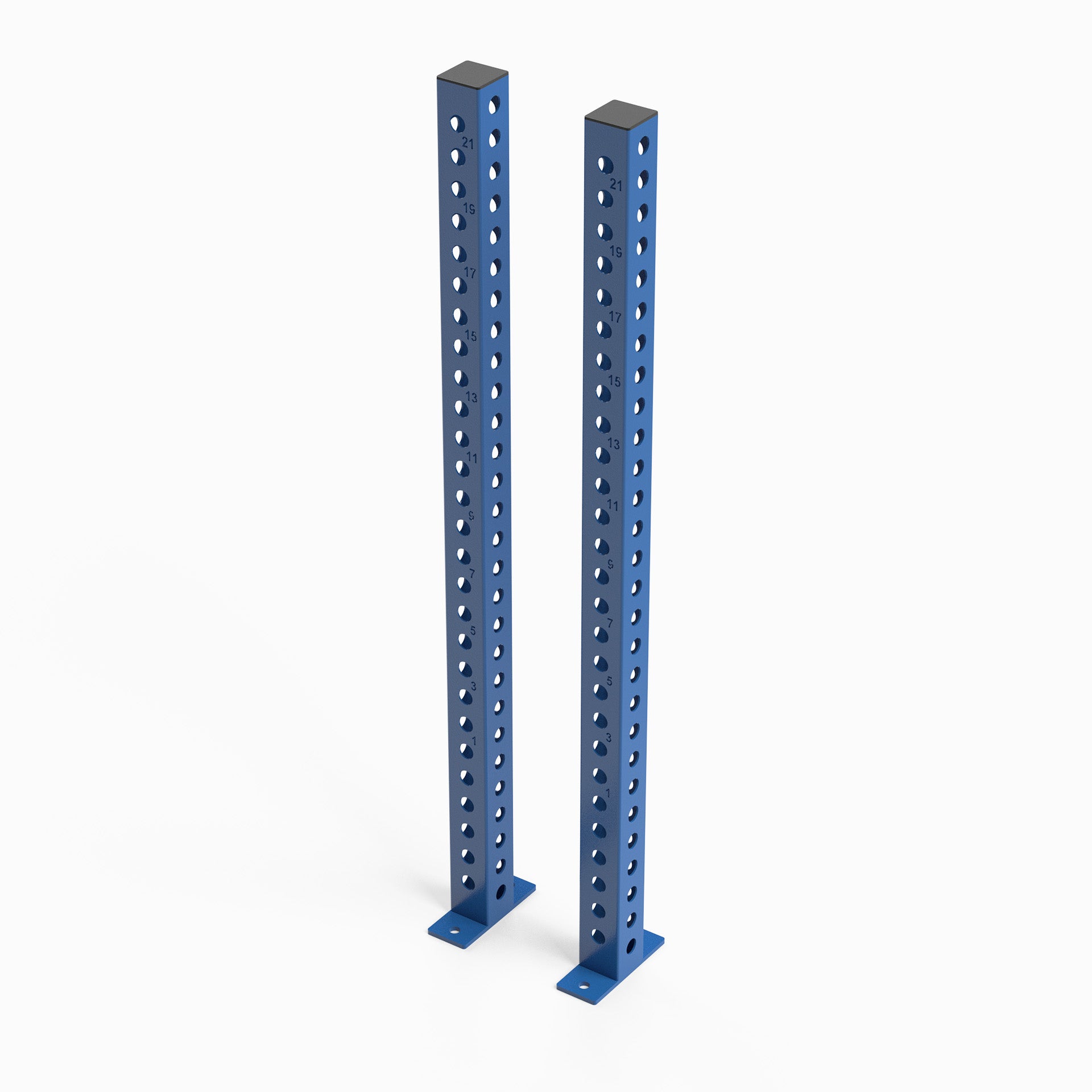 REP Fitness Omni Rack stolper par 80" metallic black
