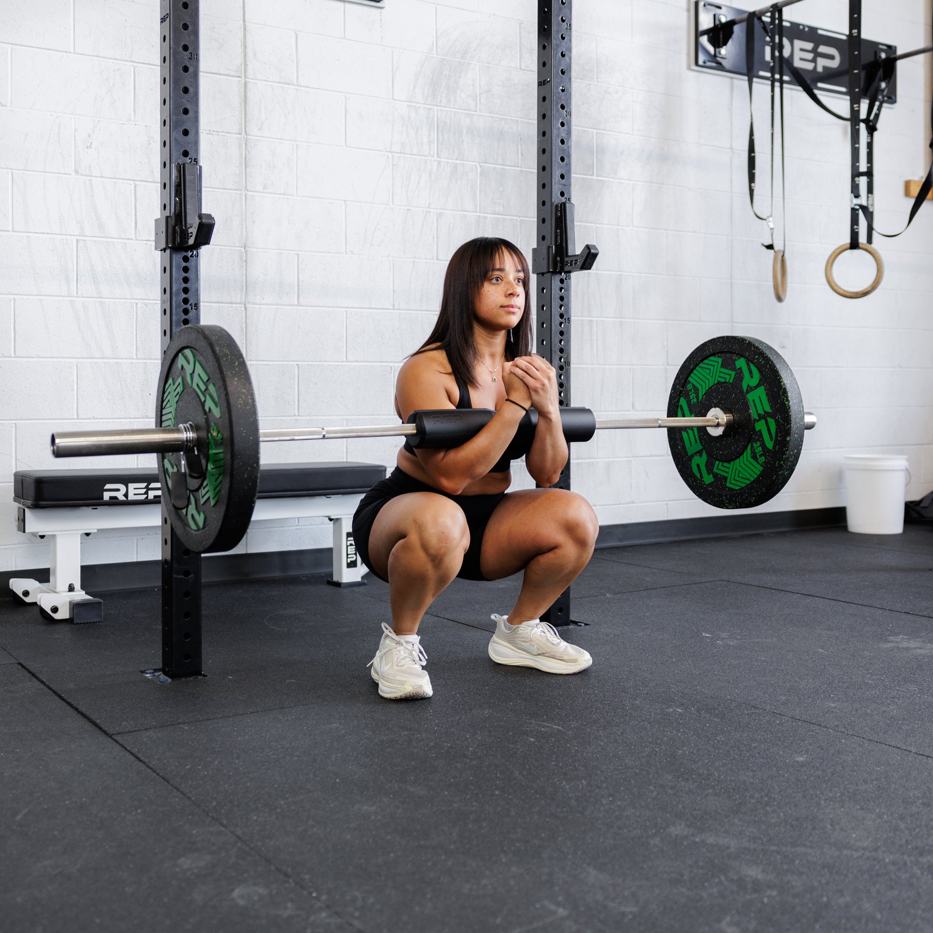 REP Fitness Hip Thrust stangpute nakkepute