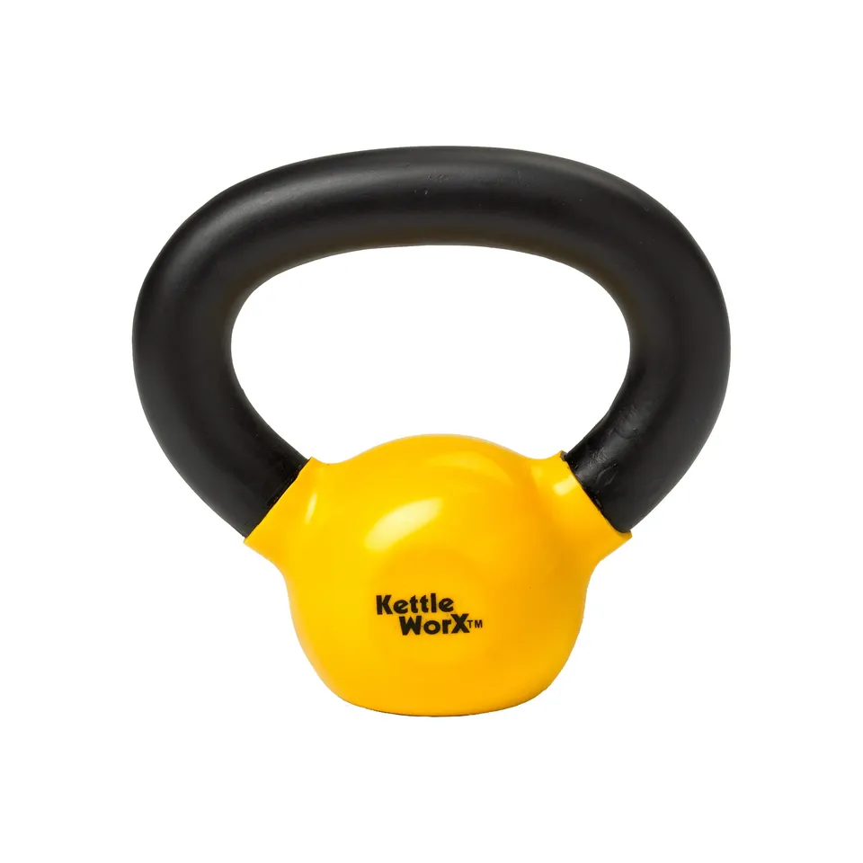 Lifeline KettleWorX kettlebell 10 lb vinyl bredt grep