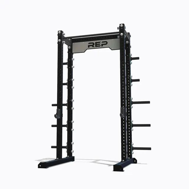 REP Fitness Apollo halvrack Metallic Black stativ