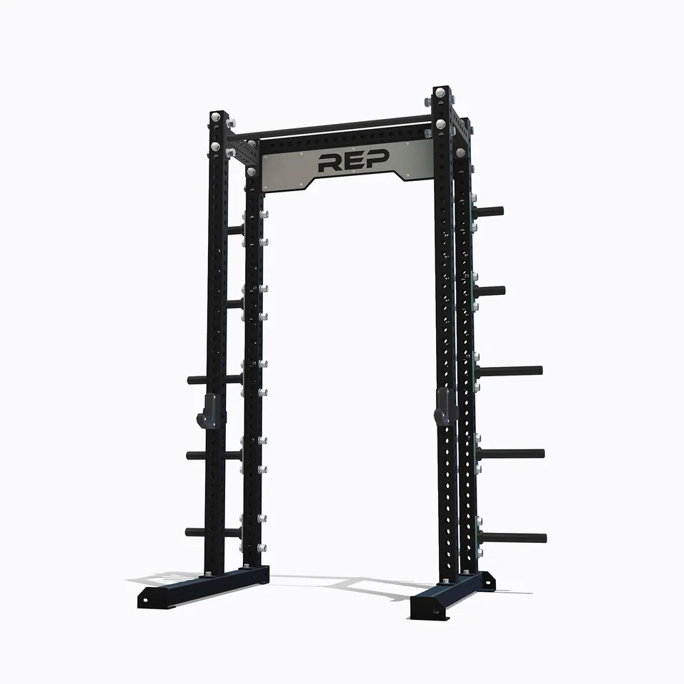 REP Fitness Apollo halvrack Metallic Black stativ