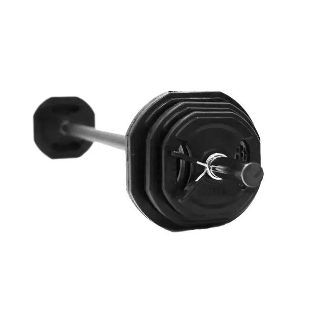 Gymleco Pump Set vektstangsett 20 kg gummi
