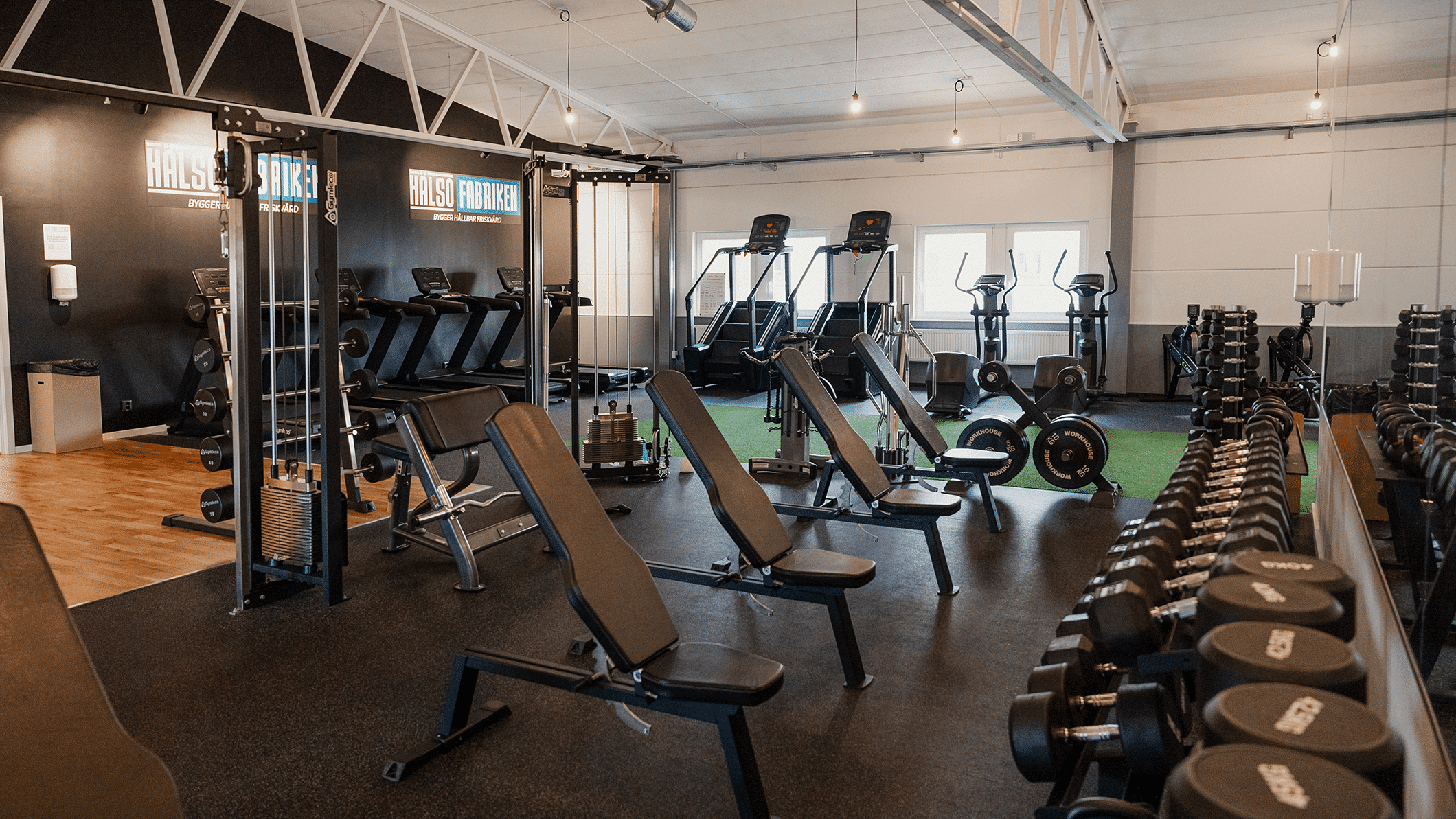 Gymleco Adjustable treningsbenk justerbar skraa flat