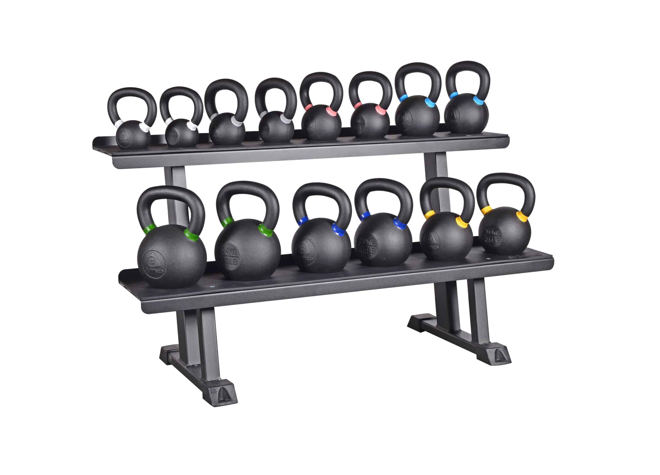Gymleco Kettlebell Rack kettlebellstativ 10-15 stk