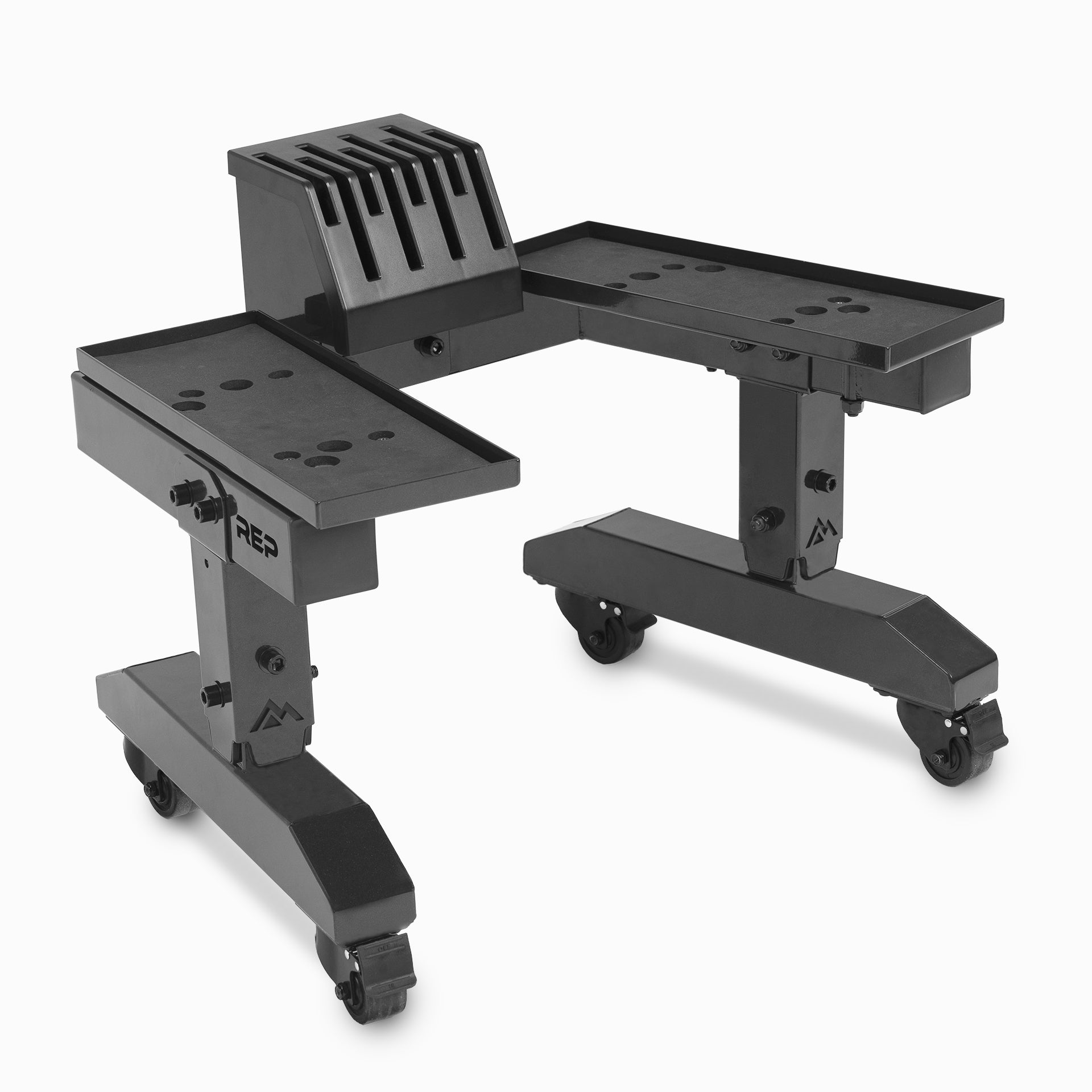 REP QuickDraw justerbart hantelstativ Matte Black