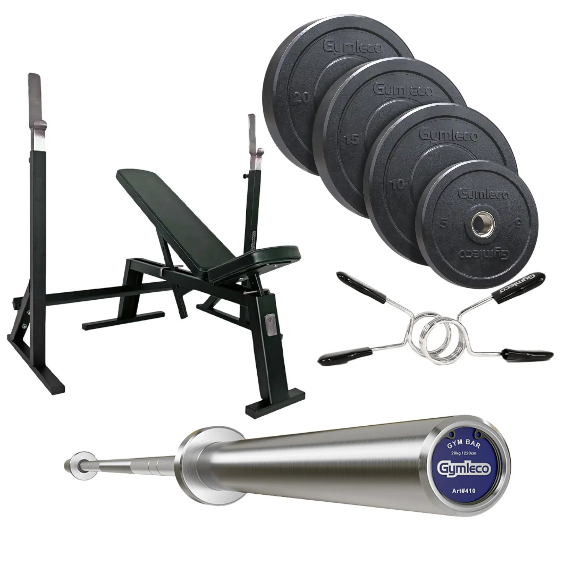 Gymleco Hemmagymspaket 1 hjemmegym 107,5 kg