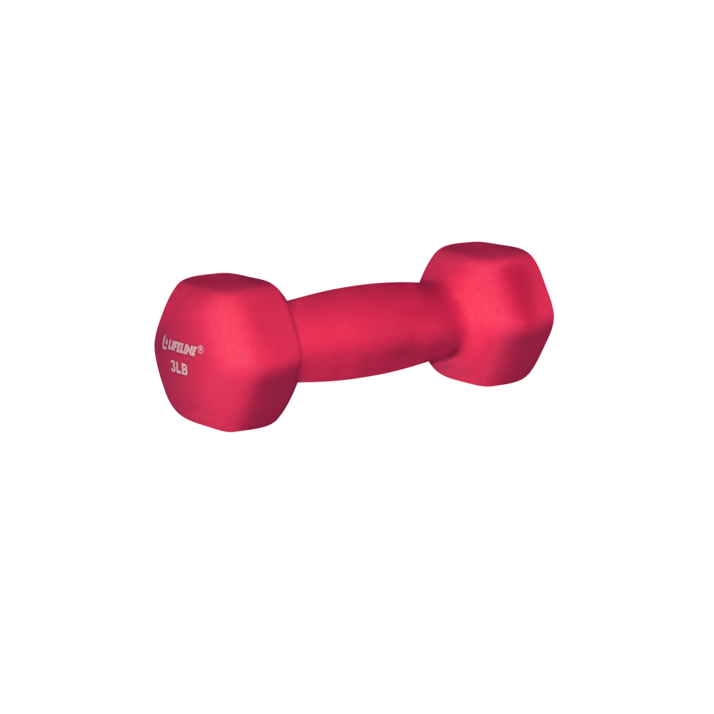 Lifeline Hex Neoprene manual 3 lb neopren