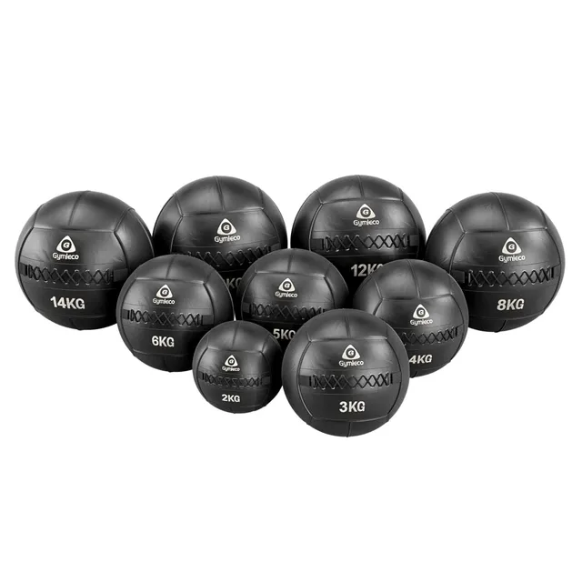 Gymleco Wall Balls medisinball 9 kg slitesterk