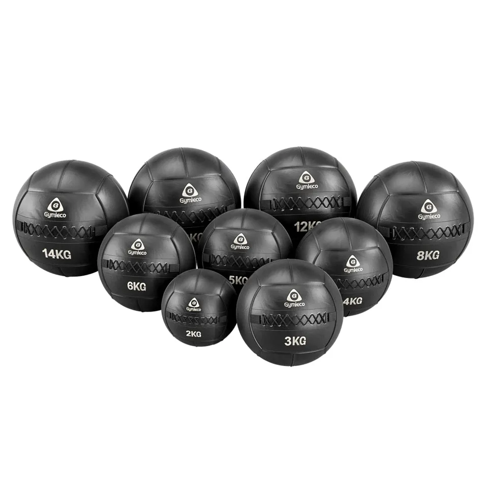 Gymleco Wall Balls medisinball 9 kg slitesterk