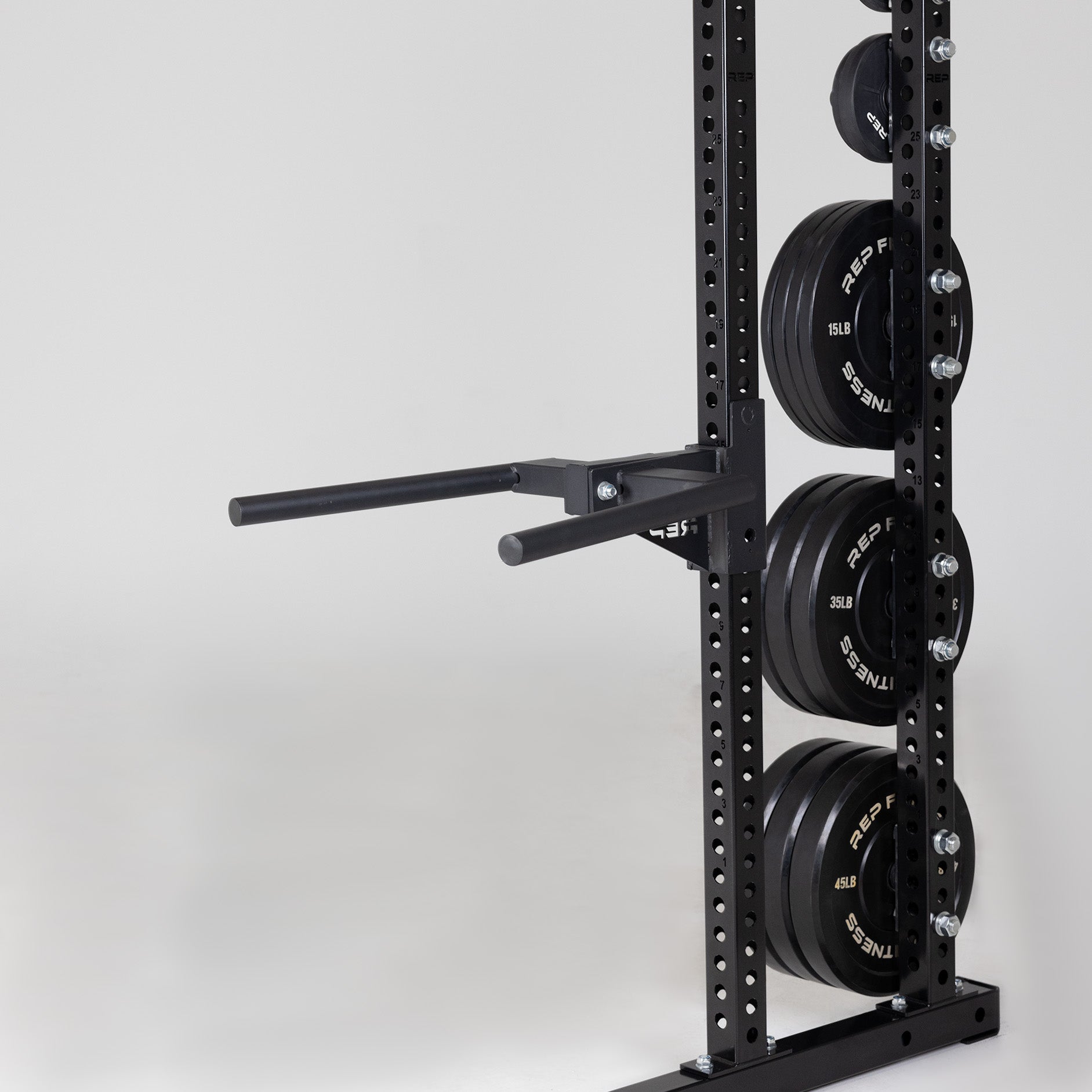 REP Fitness Apollo halvrack Metallic Black stativ