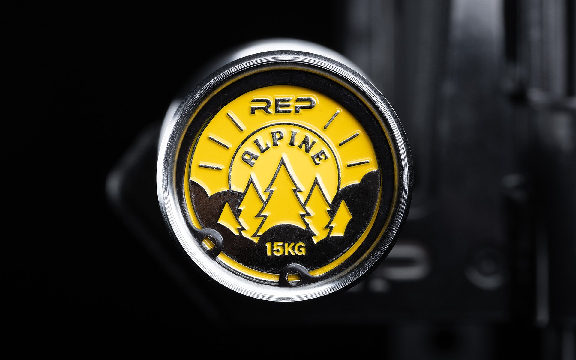 REP Fitness Alpine vektløftingstang 15 kg hardkrom
