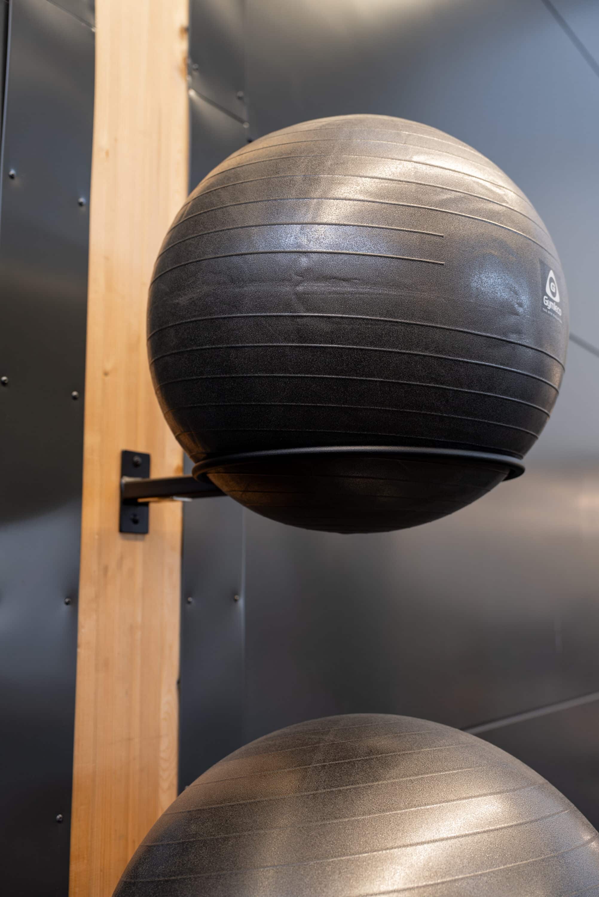 Gymleco ballstativ gymballer veggmontert