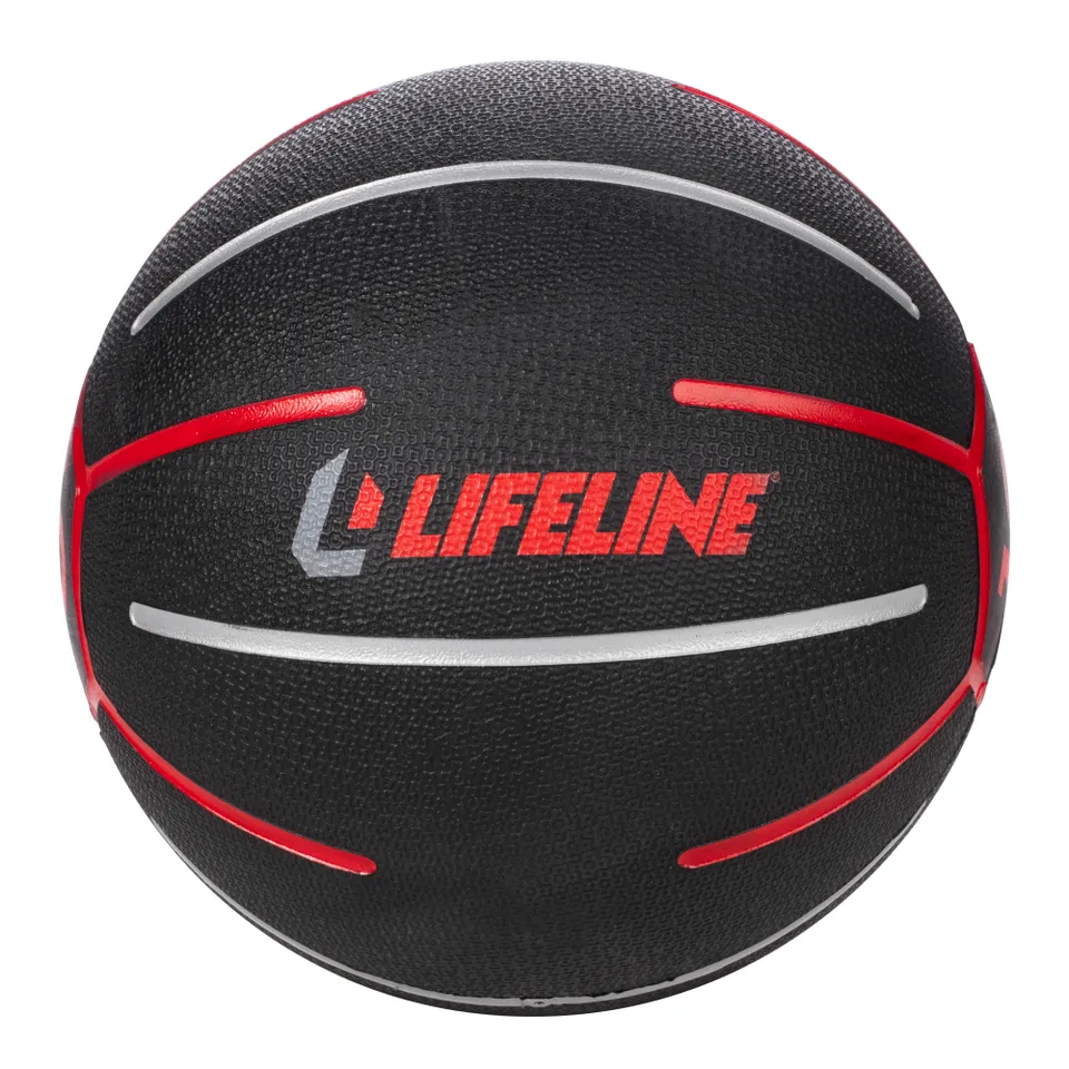 Lifeline Medicine Ball medisinball teksturert gummi