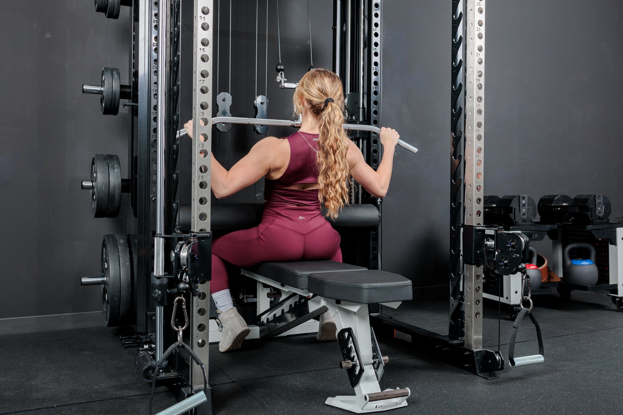 REP Altitude Leg Roller benrulle – polstret